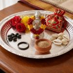 Panchmasi Rakhi for Pregnant Women (Mom to be), Mandadi with Silver Coloured Beads, Black Cord, Adjustable Size | Panchmasiyu | Panchmasi | Rakhdi | Bandhan | Raxa Sutra | - Image 5