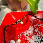 Panchmasi Rakhi for Pregnant Women (Mom to be), Moti with Golden Coloured Beads, Black Cord, Adjustable Size | Panchmasiyu | Panchmasi | Rakhdi | Bandhan | Raxa Sutra | - Image 3