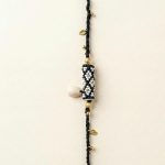 Panchmasi Rakhi for Pregnant Women (Mom to be), Moti with Golden Coloured Beads, Black Cord, Adjustable Size | Panchmasiyu | Panchmasi | Rakhdi | Bandhan | Raxa Sutra | - Image 5
