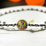 Panchmasi Rakhi for Pregnant Women, Bal Krishna with Silver Coloured Beads, Black Cord, Adjustable Size | Panchmasiyu | Panchmasi - Image 4