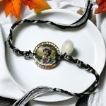 Panchmasi Rakhi for Pregnant Women, Bal Krishna with Silver Coloured Beads, Black Cord, Adjustable Size | Panchmasiyu | Panchmasi - Image 6